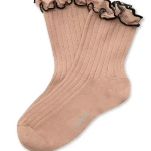 Chaussettes Suzanne Vieux Rose