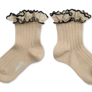 Chaussettes Suzanne Sable