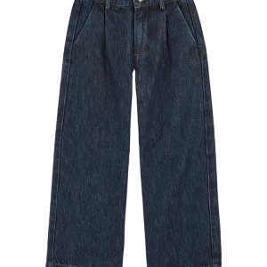 Pantalon denim large