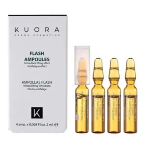 kuora flash ampoule lifting immediat 4 ampoules * 2 ml