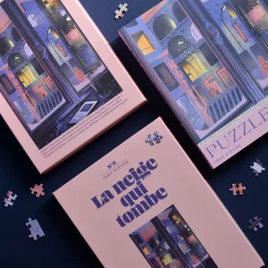 Puzzle La neige qui tombe 1000 pièces