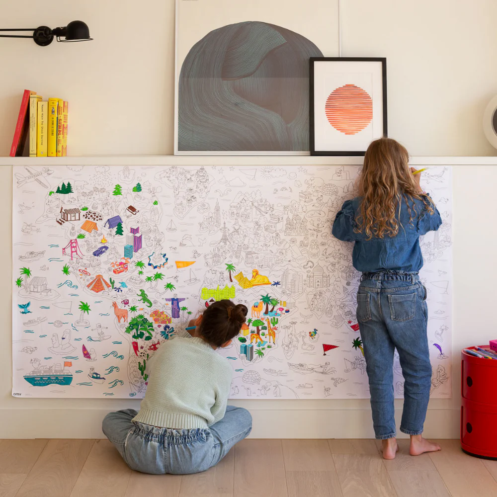 Coloriage XXL – Atlas