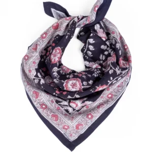 Grand Foulard Capri Minuit