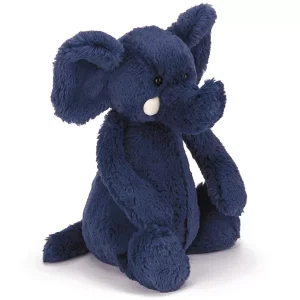 Peluche Blue Elephant Bashful Original