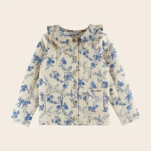 Veste Matelassée Orchid Bleu