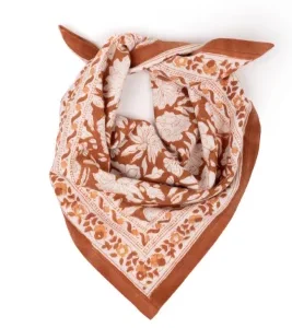 Petit Foulard Salvador Terracotta