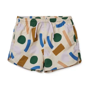 Short de bain Aiden Paint Stroke