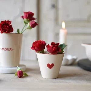 Tasse Expresso Coeur Rouge