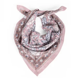 Petit Foulard Hati Sépia
