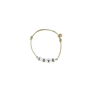Bracelet Love Fil Or