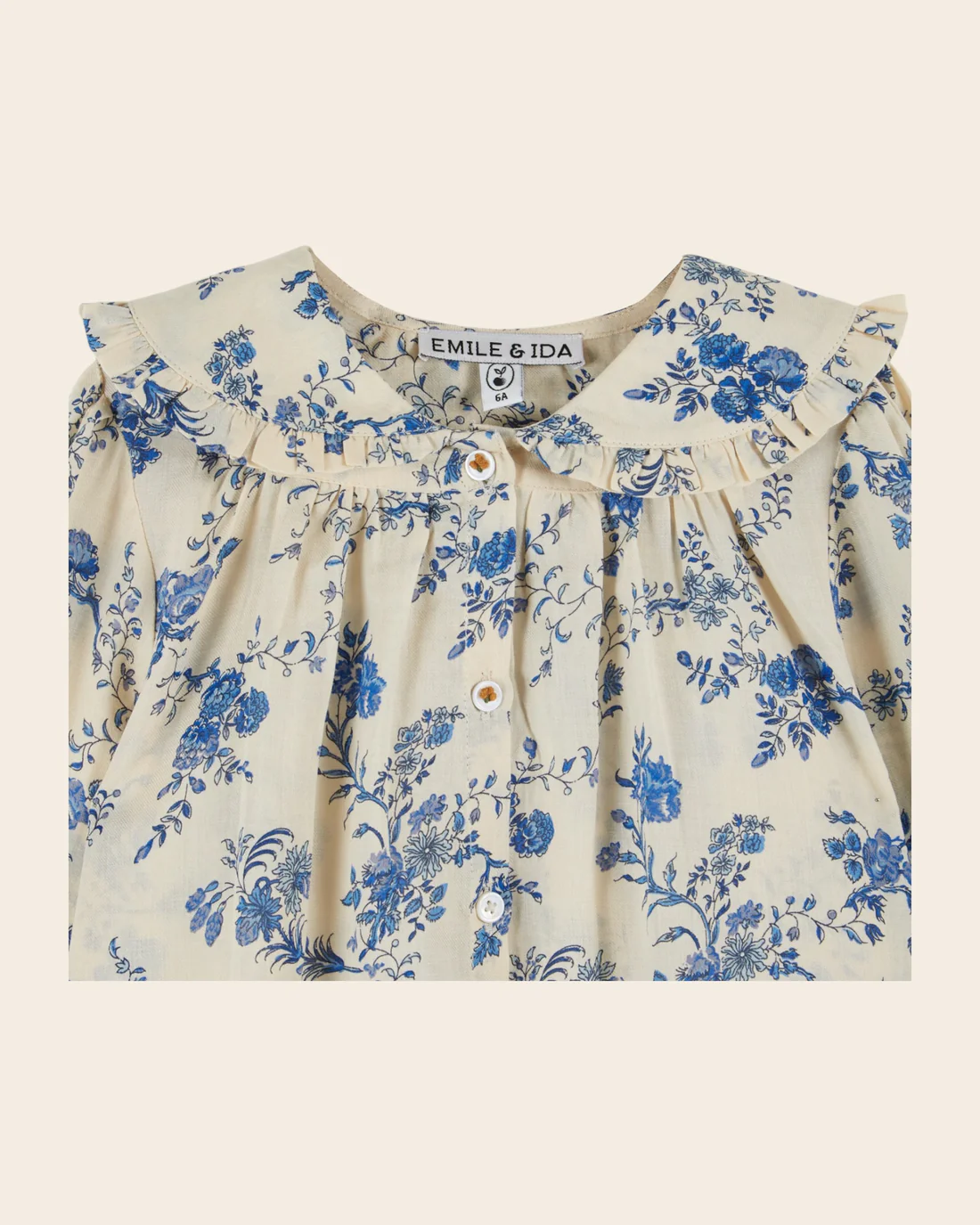 Blouse Orchid Bleu – Image 2