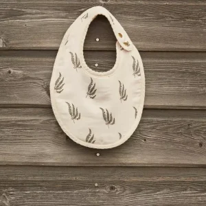 Bavoir Bébé Bruyère vert pin