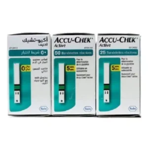 accu chek active coffret 125 bandelettes