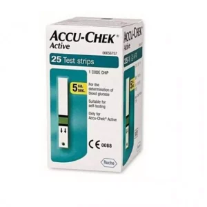 accu-chek active 25 bandelettes