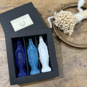 Coffret de bougies Les Intentions Bleu