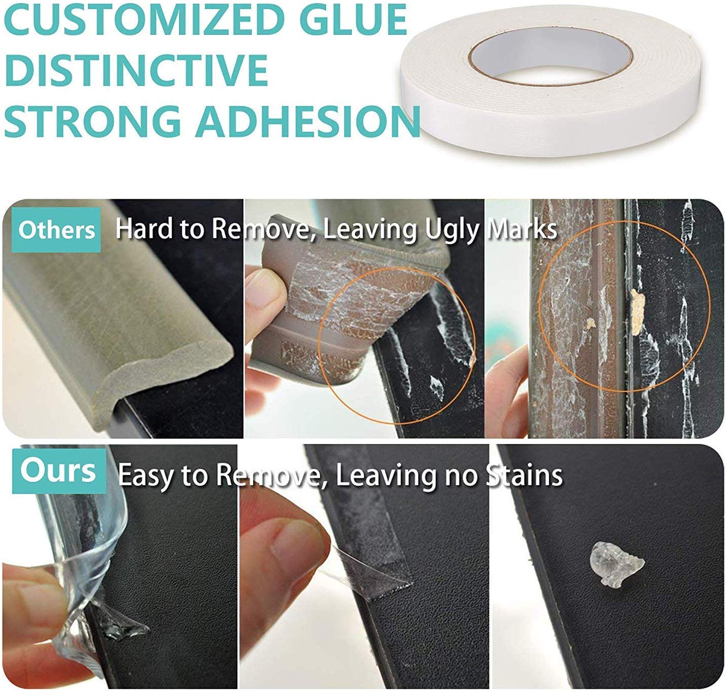 Protection bords de table ou meuble Bébé. Bande 6m Plus Large, Plus Epais. Sécurité pour votre Bébé ! – Image 5