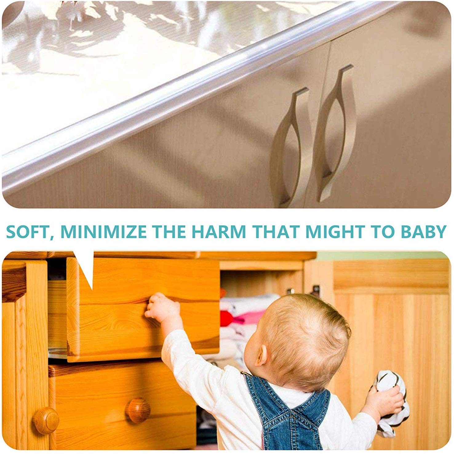 Protection bords de table ou meuble Bébé. Bande 6m Plus Large, Plus Epais. Sécurité pour votre Bébé ! – Image 6