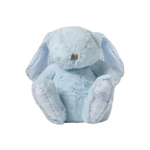 Peluche Lapin 25 cm Bleu Ciel
