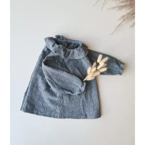 Blouse Becassine Grey Ocean