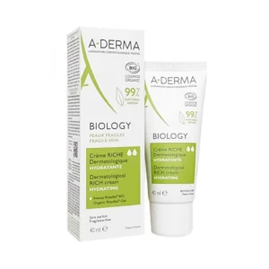 A-DERMA BIOLOGY CREME RICHE HYDRATANTE PEAUX FRAGILES 40ML