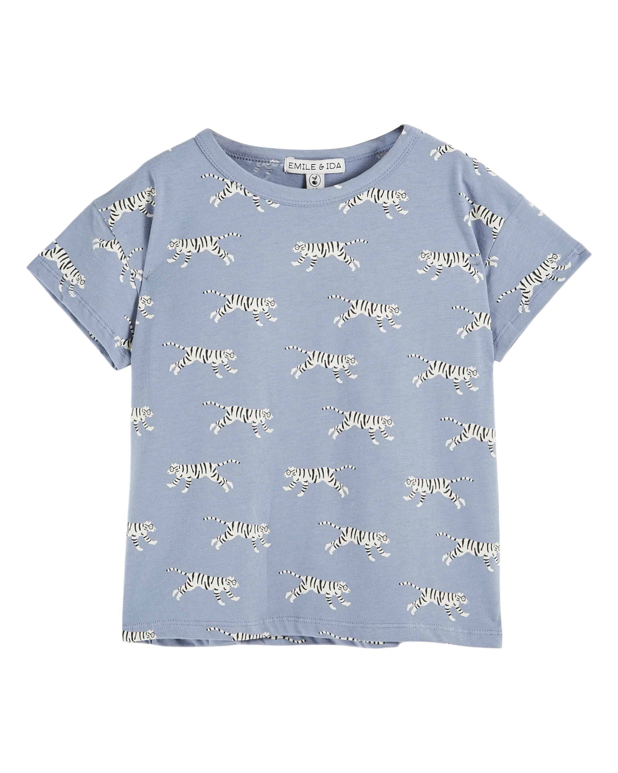 Tee Shirt imprimé Tigre Lavande – Image 2