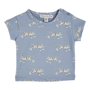 Tee Shirt imprimé Tigre Lavande