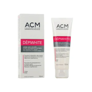 ACM DEPIWHITE CREME ANTI TACHES ZONES SENSIBLES ET INTIMES 50MLACM DEPIWHITE CREME ANTI TACHES ZONES SENSIBLES ET INTIMES 50ML