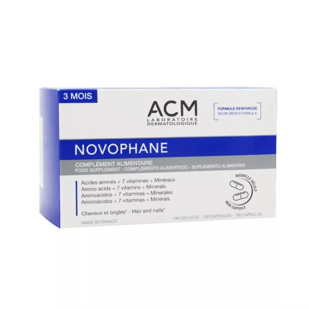 acm novophane ongles et cheveux 60 gelules