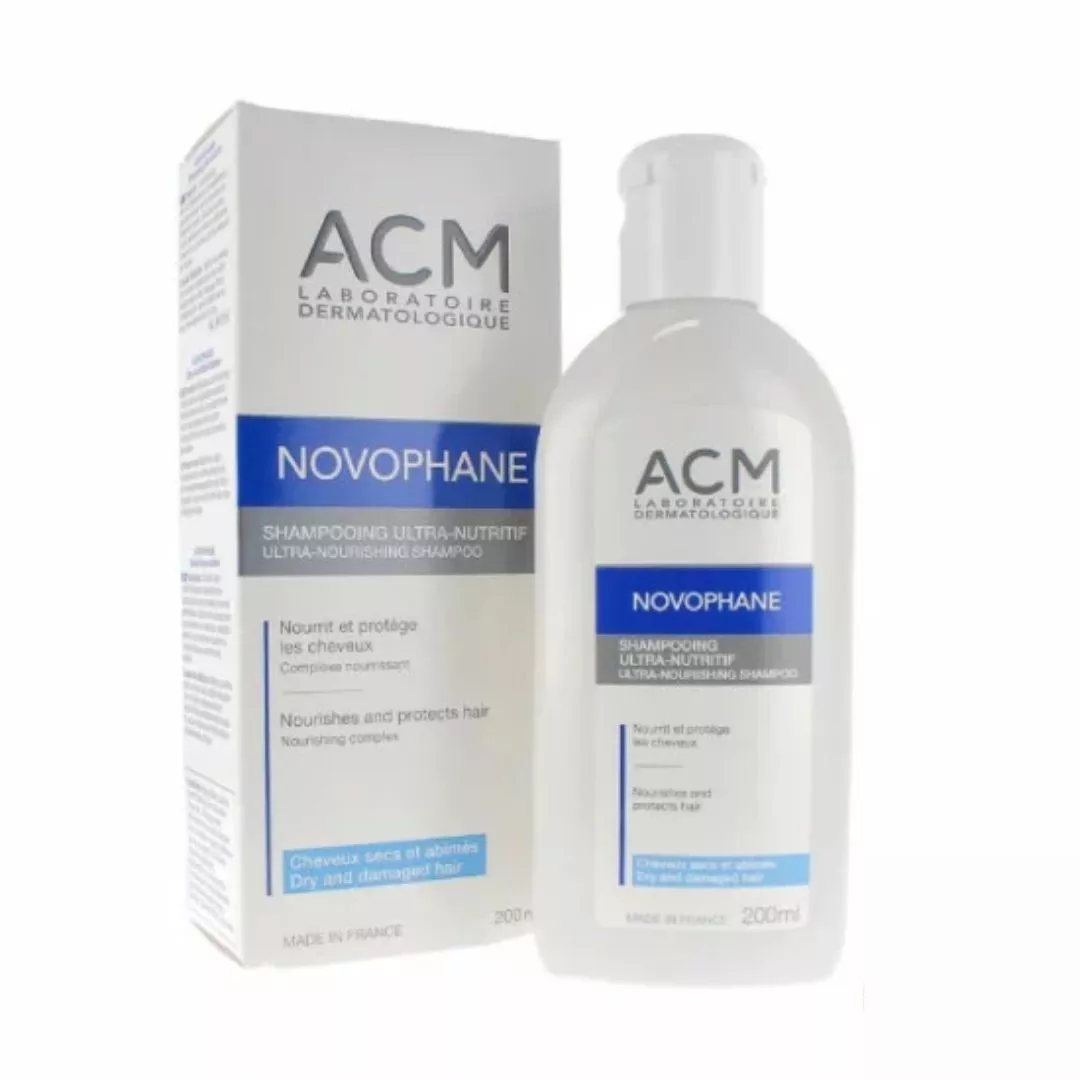 ACM Novophane Ultra-Nutritive Shampooing Cheveux Secs 200 ml
