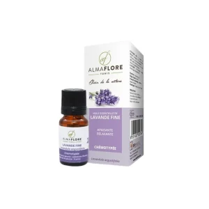 ALMAFLORE HUILE ESSENTIELLE DE LAVANDE FINE 10ML