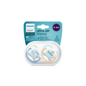 AVENT 2 SUCETTES 0-6M SCF080/01