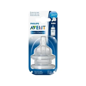 AVENT 2 TETINES 3M+ SCF633/27