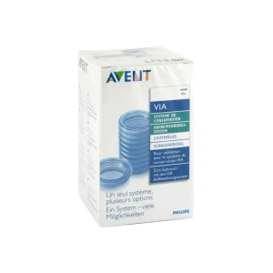AVENT SYSTEME DE CONSERVATION BOITE DE 10 COUVERCLES