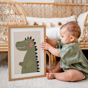 Affiche crocodile pour enfant