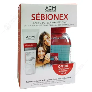 acm coffret sebionex trio+lotion micellaire gratuit