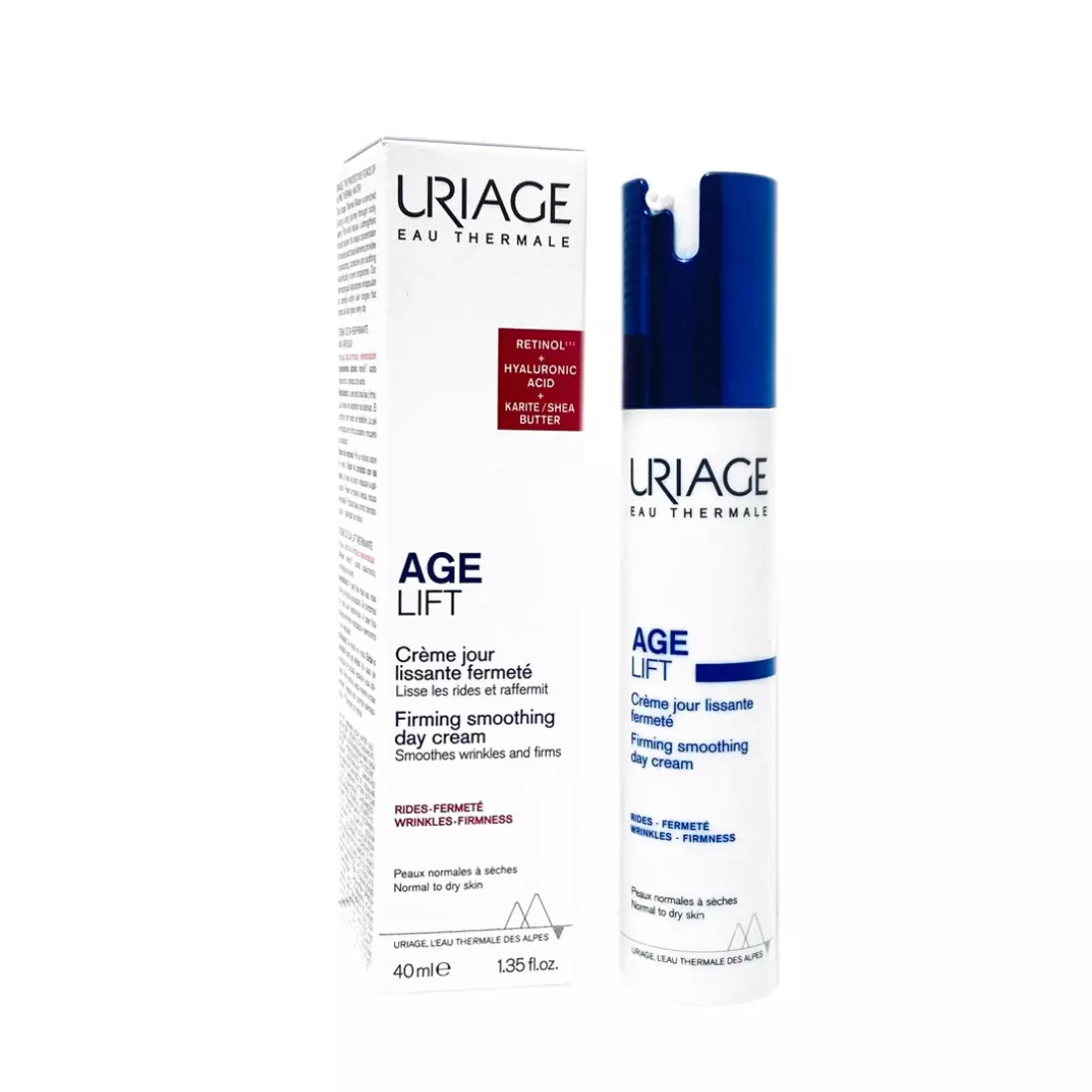 uriage age lift creme jour lissante fermete 40ml