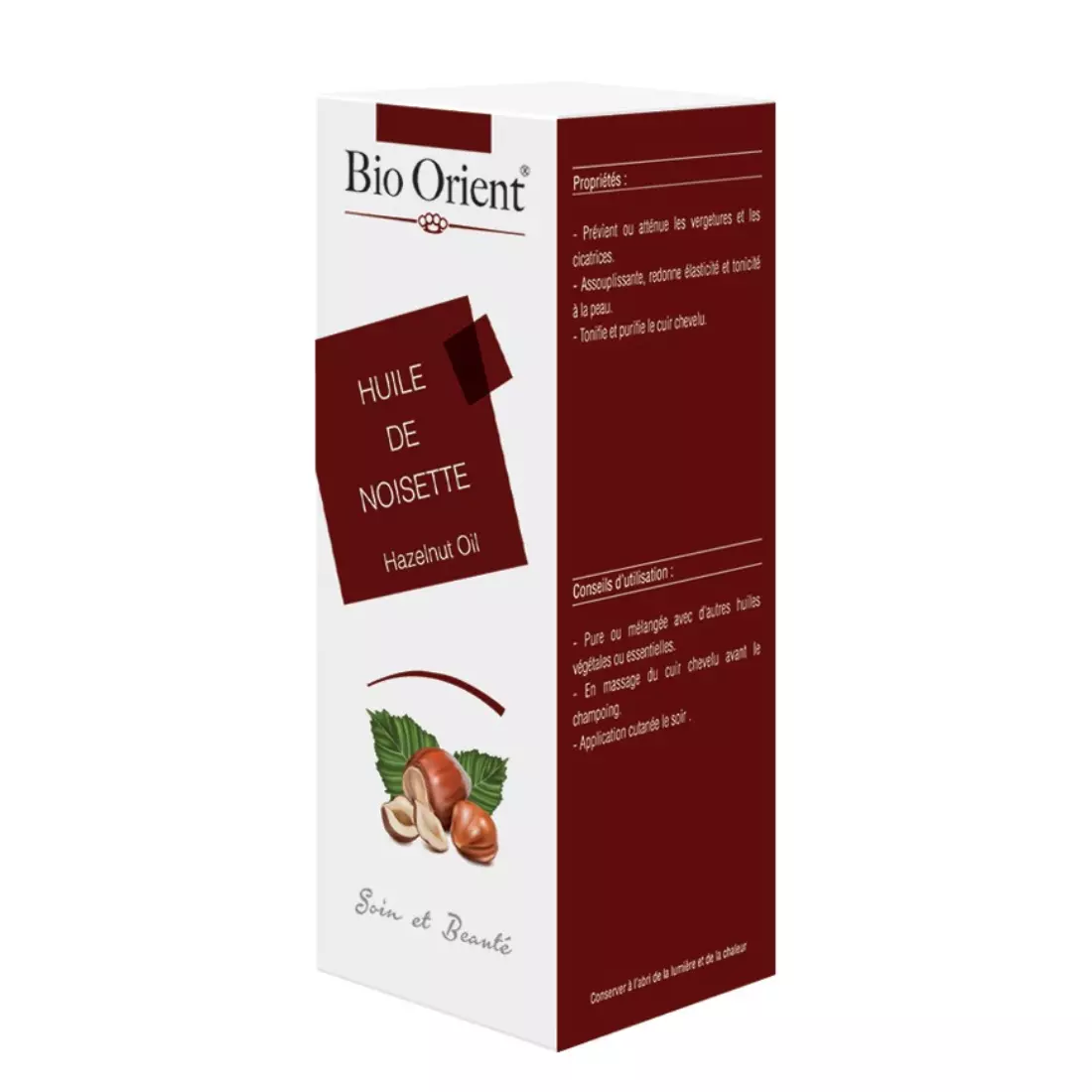bio orient huile de noisette