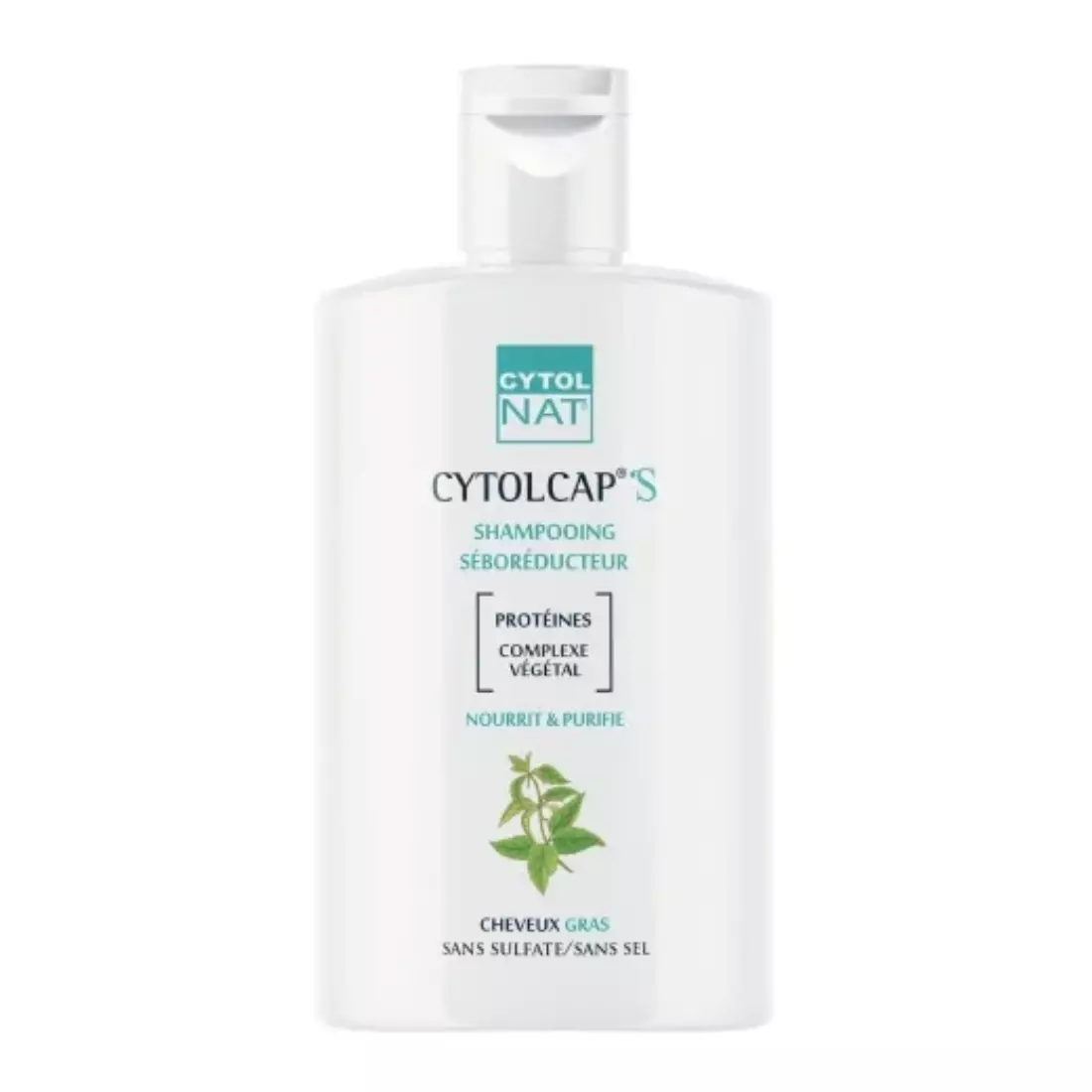 cytolnat cytolcap s shampooing seboreducteur cheveux gras 200ml