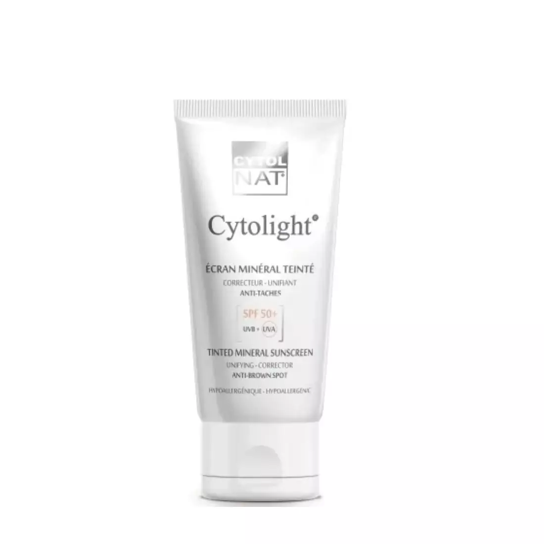cytolnat cytolight ecran mineral teintee anti tahes spf50+ 50ml
