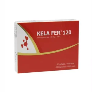 Xen Kela Fer 120 Bt 30 Gélules