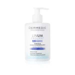 dermedic linum emollient savon a mains anti bacterien 300ml