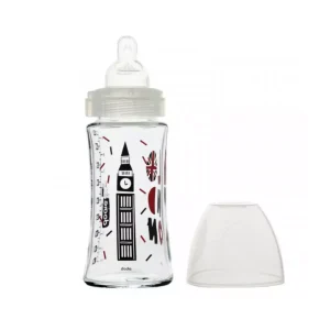 dodie biberon sensation + verre london 270ml 0-6 mois