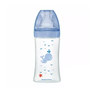 dodie biberon sensation+ anti colique mer 0-6m 270ml
