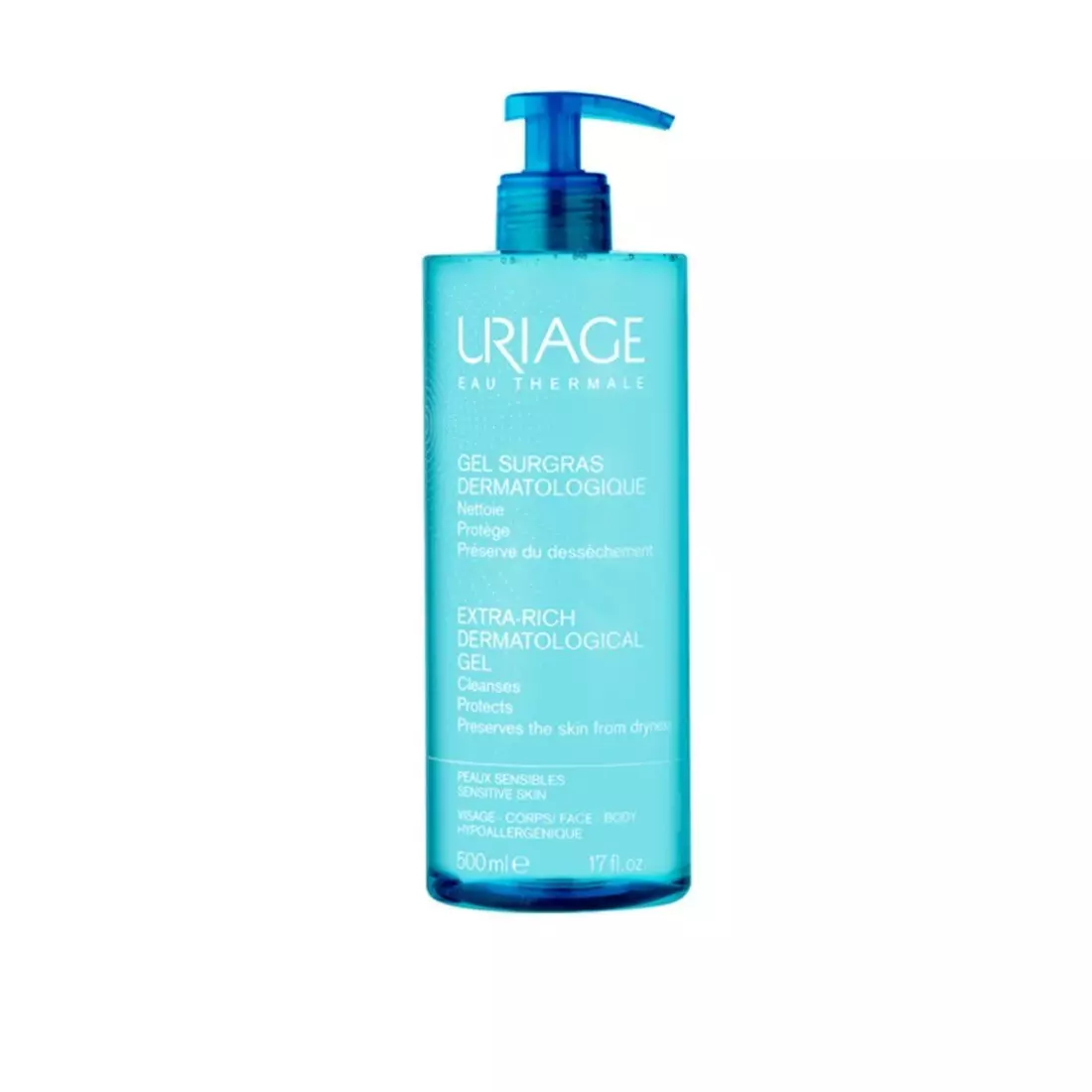 uriage gel surgras dermatologique 500ml