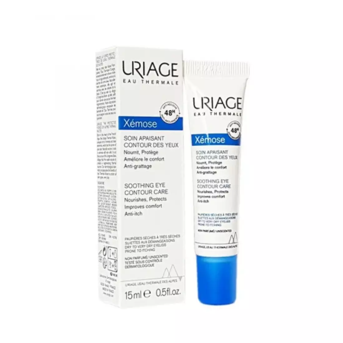 uriage xemose soin apaisant contour des yeux 15ml