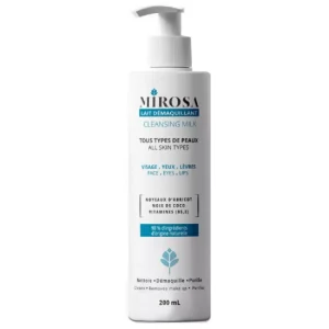 mirosa lait démaquillant 200 ml