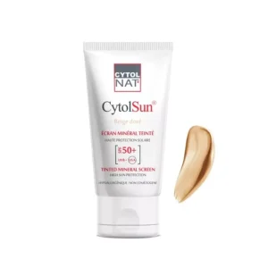 cytolnat cytolsun ecran sppf50+ teinte beige dore