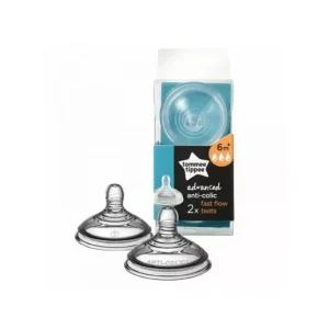 tommee tippee tetine aac debit rapide*2 6m+