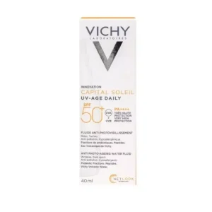 vichy capital soleil uv-age daily fluide anti-photovieillissement spf50+ 40ml