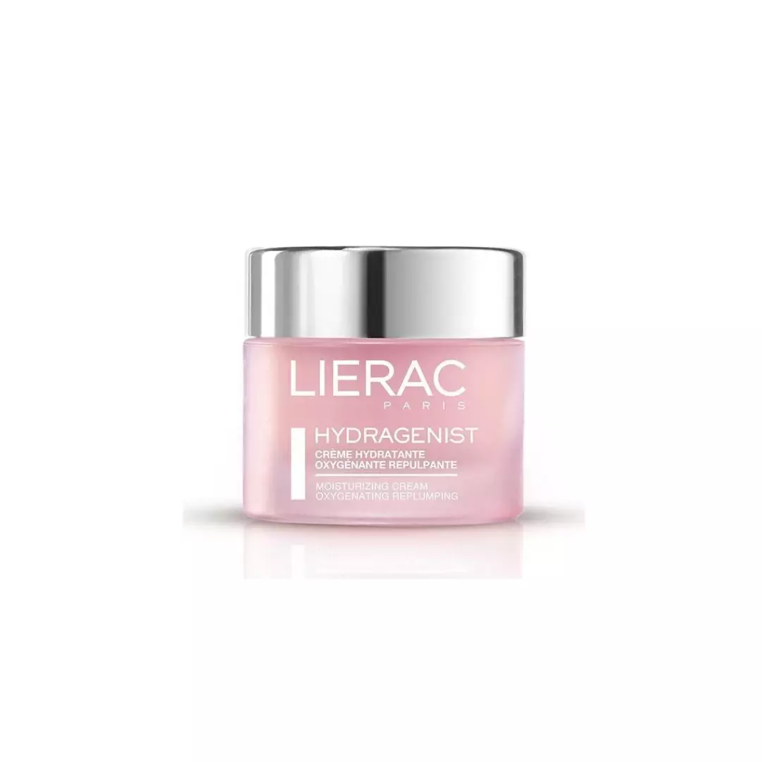 lierac hydragenist creme hydratante oxygenante repulpante peaux seches 50ml
